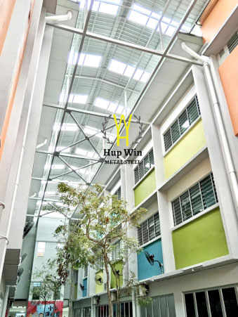 Metal deck zinc- Factory Awning