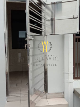 Stainless Steel Kitchen Door